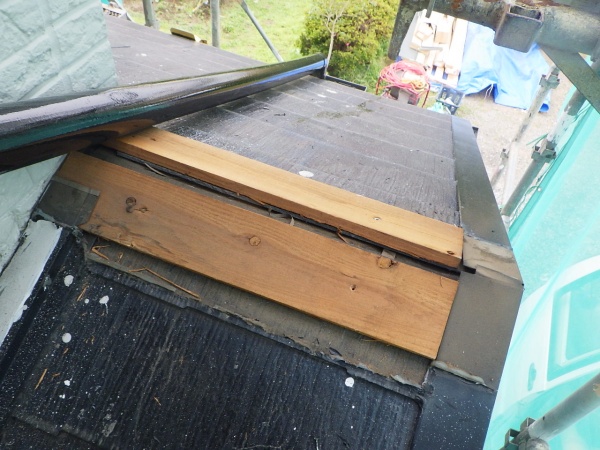 板金の撤去が終了しました