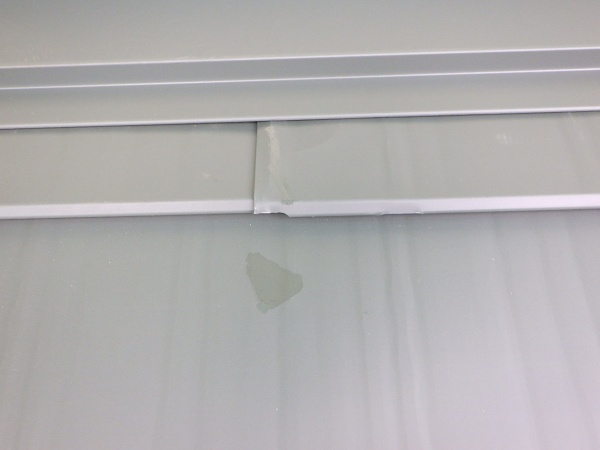 タッチアップ中です