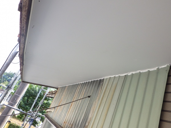 シーリングが終了しました