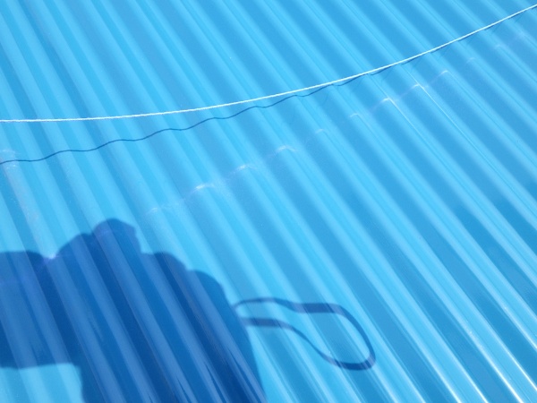 固定場所に墨を打ちました