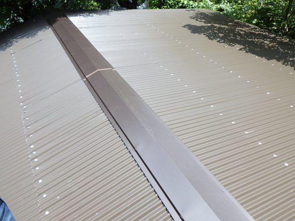 波板カバー工事が終了しました