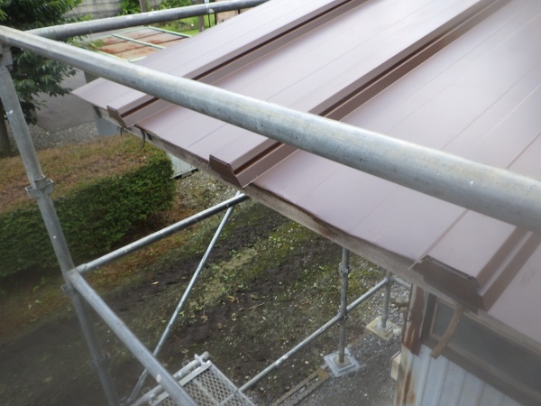 貼り終わりの期先の納です