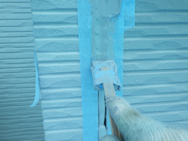 シーリング中です