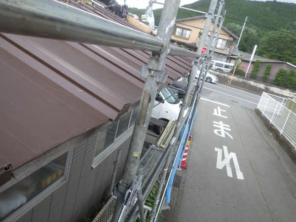 軒先の納まりです