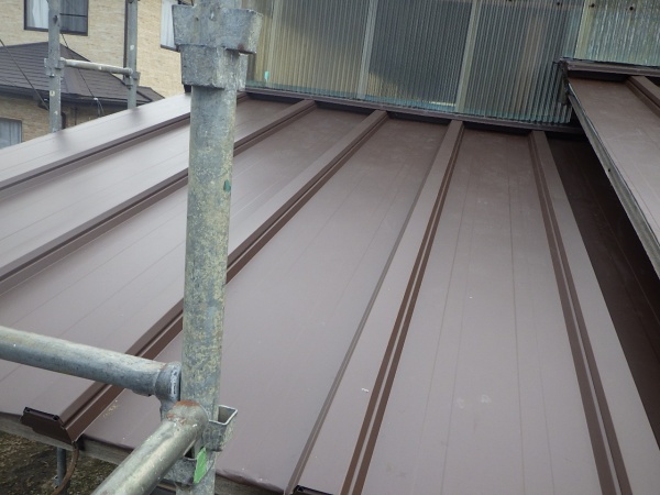 棟違い部分の完工です