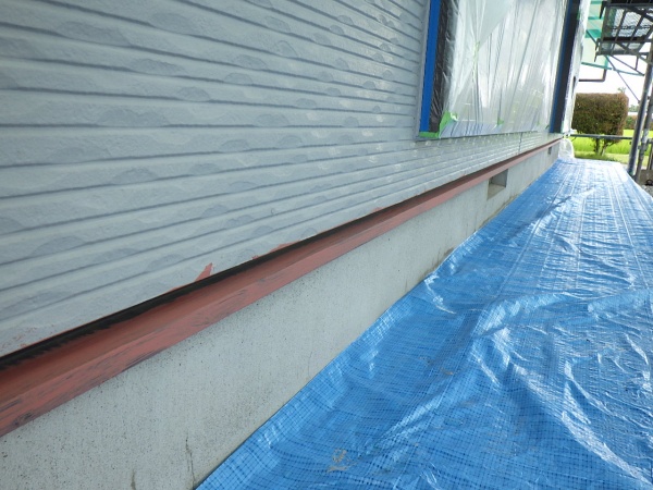 板金部錆止めと塗装中です