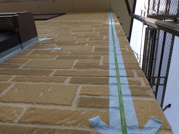 シーリング養生が終了しました