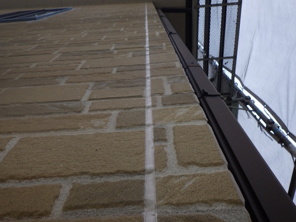 シーリングの打ち替え終了です