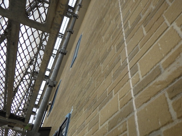 シーリングの打ち替え終了です