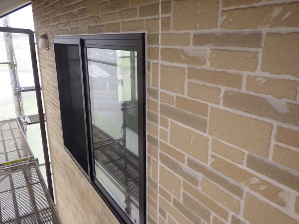 シーリング工事が終了しました