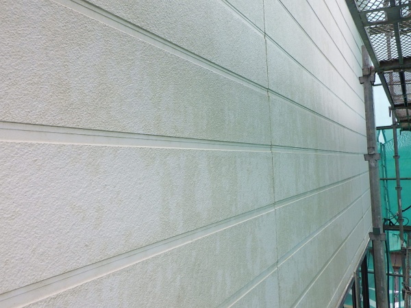 施工前の２階外壁の状態です