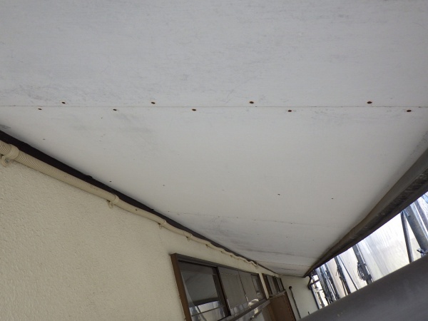 洗浄前の外壁面の状態です