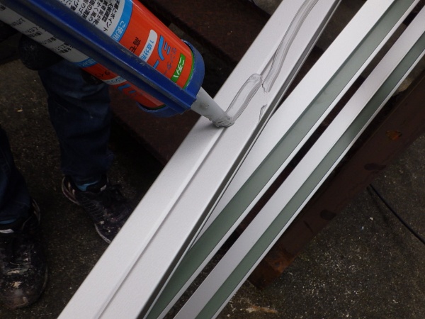 見切り縁を取り付けました