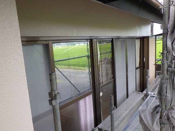 リシン壁の完工です