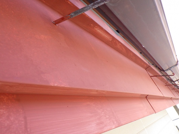 板金部錆止め塗装終了です