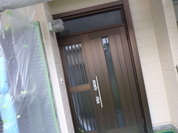 養生を剥がしました