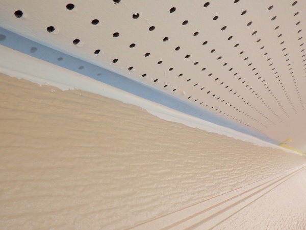 見切り養生をしました