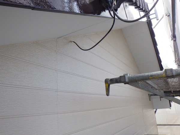 軒天の完工です