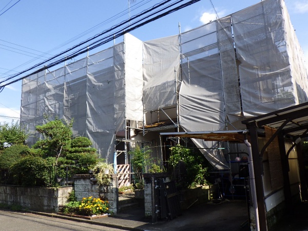 施工後の全景です。