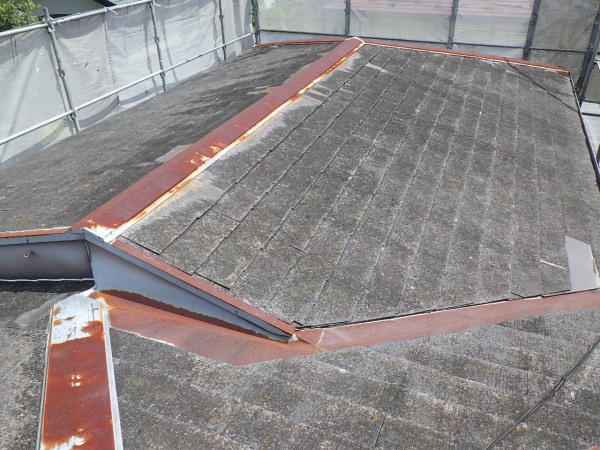 既存谷樋の状態です