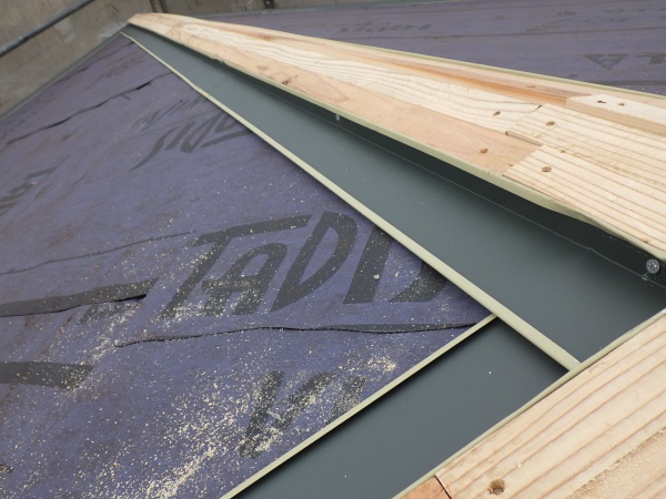 捨て谷を取り付けました