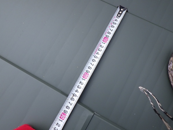 ルーフの取り付け中です