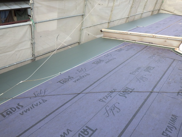 掘日の施工後の状態です