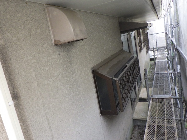 洗浄前の外壁の状態です