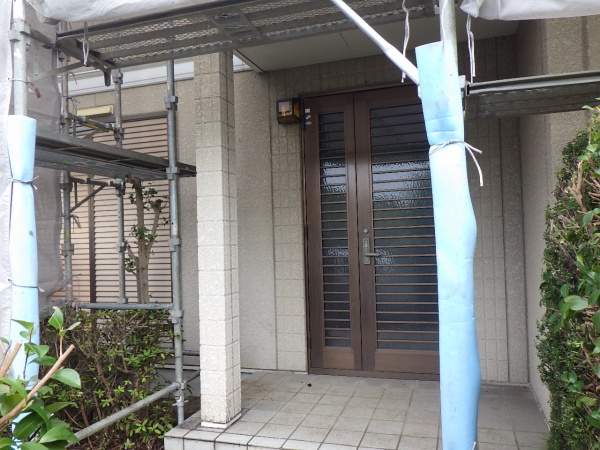 洗浄前の外壁の状態です