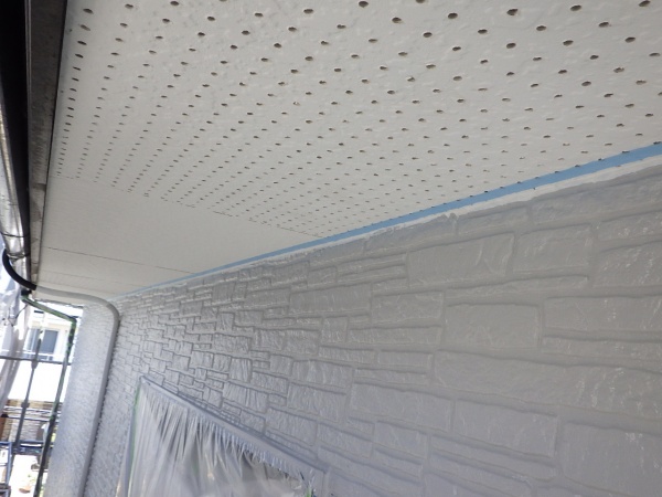 見切り用の養生をしました