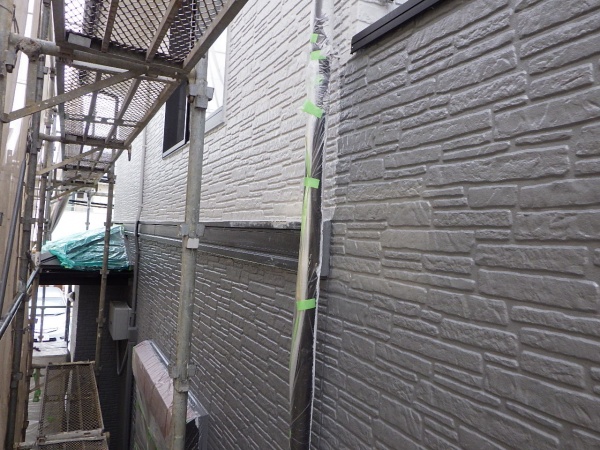 色分け部の仕上がりです