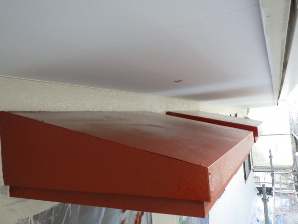 霧よけの錆止め終了です