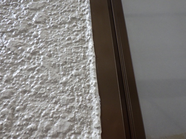 外壁面の補修終了です