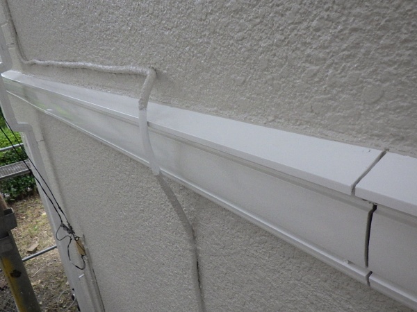 幕板塗装の完工です