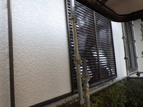 天板、雨戸塗装の完工です