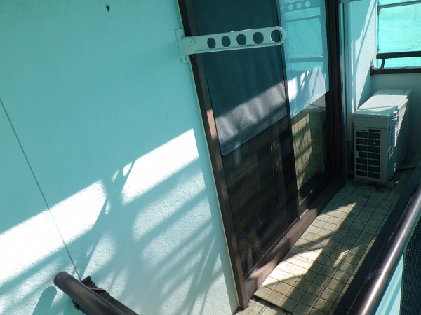 施工前のベランダ周りの状態です