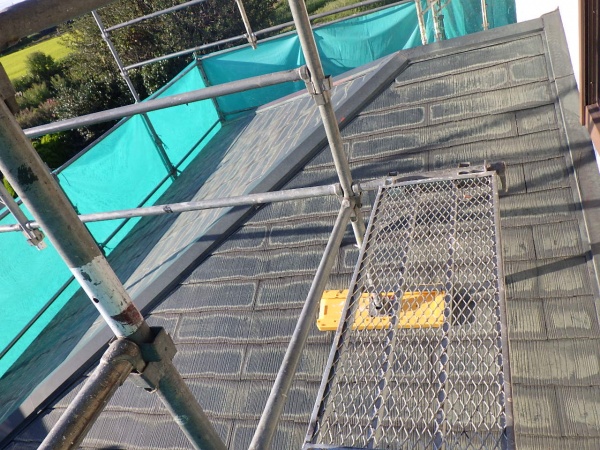 屋根の洗浄が終了しました