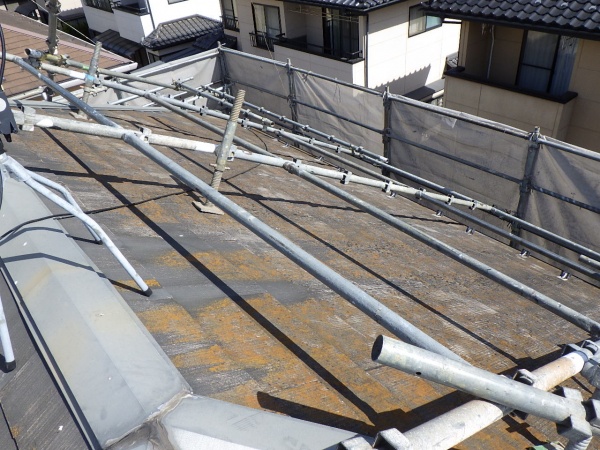 施工前の屋根の状態です