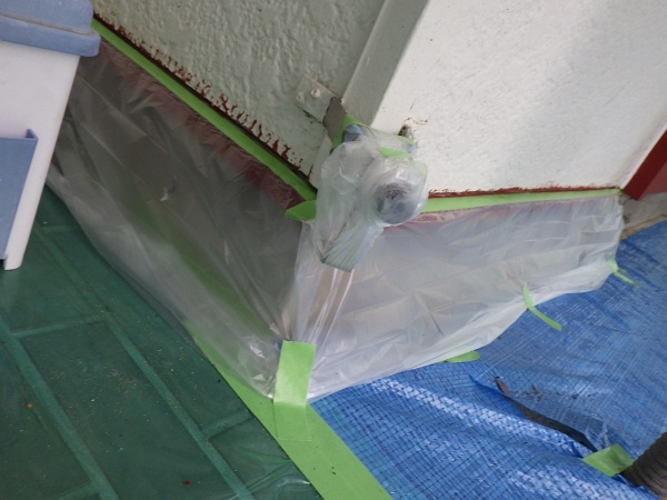 養生作業をしました