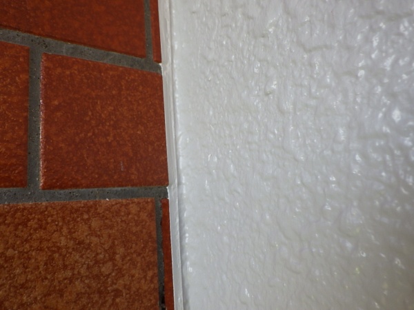 外壁面の完工です