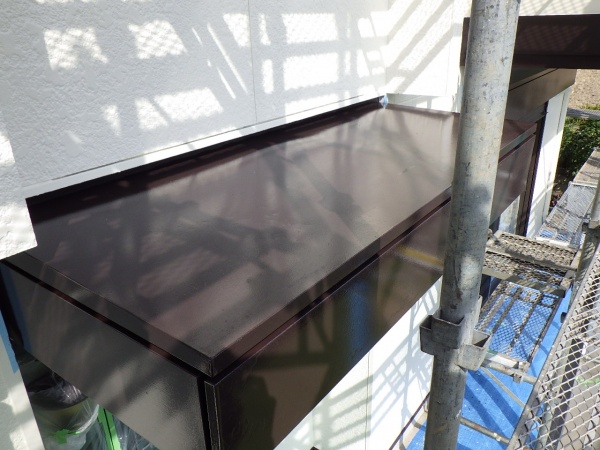 板金部分の中塗り終了です