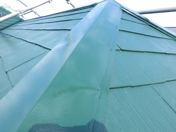 板金部の上塗り終了です