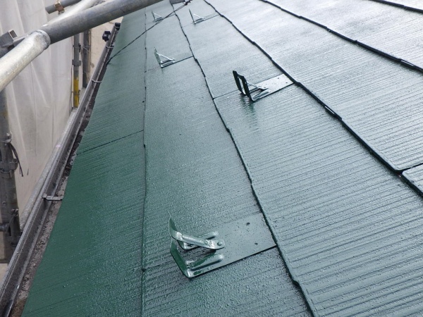 板金部の上塗り終了です