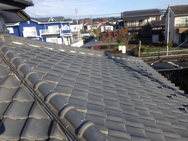 施工前の棟の状態です