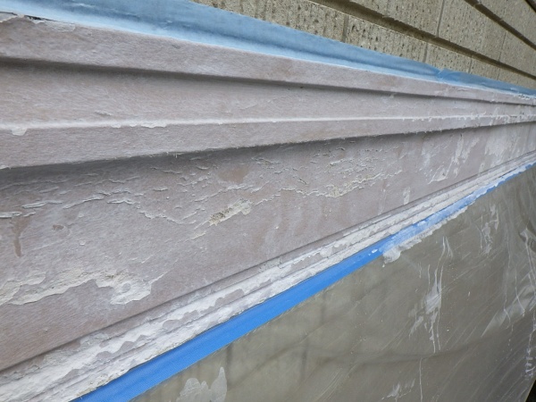 幕板の下塗り終了です