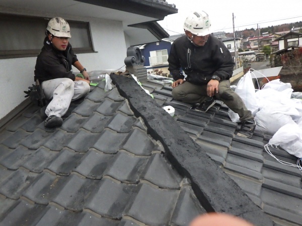 本日の施工後の状態です