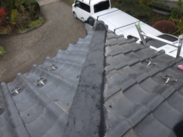 本日の施工後の状態です