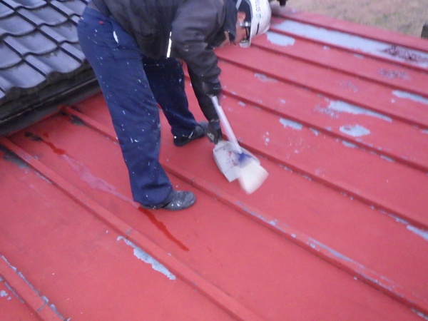 ケレンごみの清掃中です