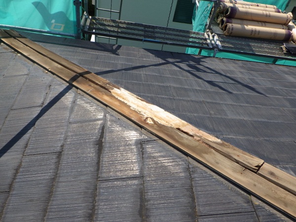 雨漏り箇所です