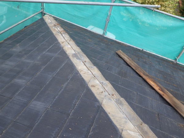 棟木を撤去しました